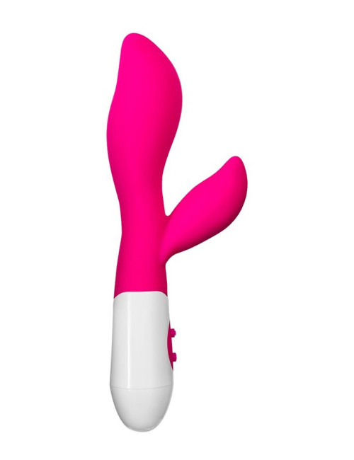 A-Toys Wibrator Lilu z stymulatorem łechtaczki - różowy