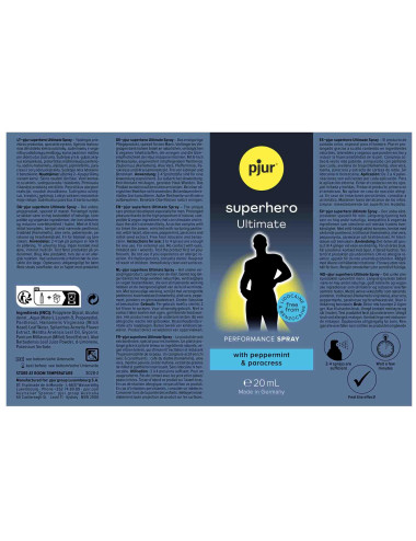 pjur superhero Ultimate Spray, 20 ml