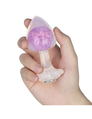 Gemoria Silicone Butt Plug - purple