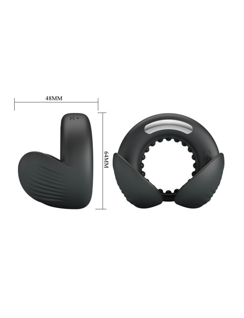 Pretty Love Quentin Vibrating Silicone Cock Ring