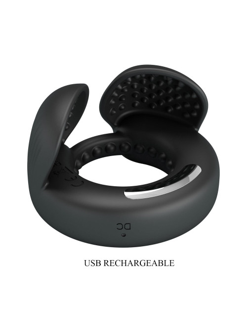 Pretty Love Quentin Vibrating Silicone Cock Ring