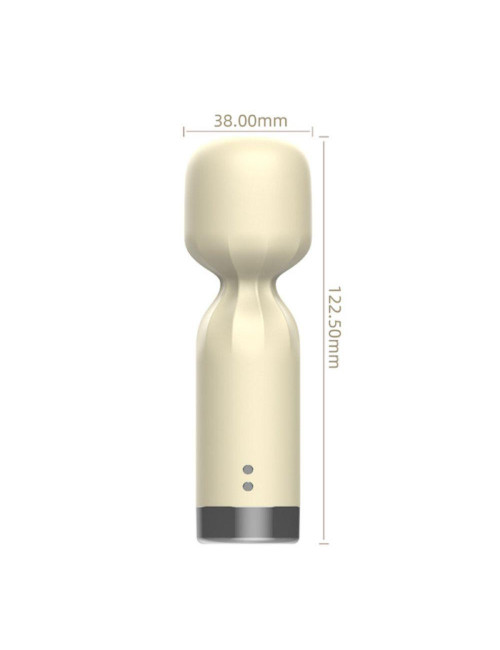 Vibrator - Silk Pulse  - ecru