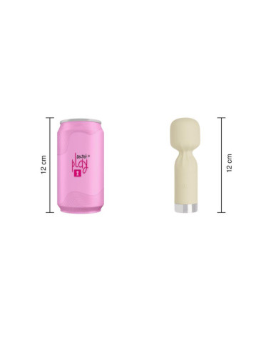 Vibrator - Silk Pulse  - ecru