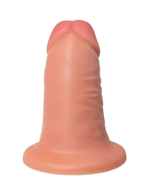 Realistic dildo Caliber 14/6 , PVC, flesh,  length 14cm, diameter 6cm