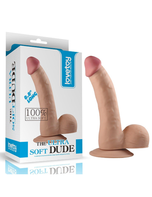 Lovetoy Ultra Soft Dude Realistyczne Dildo z Cyber Skóry