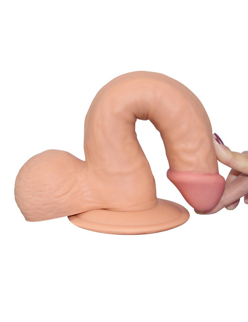 Lovetoy Ultra Soft Dude Realistyczne Dildo z Cyber Skóry