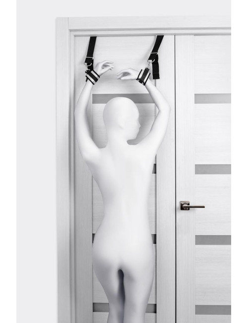 Anonymo hand clamps, polyester, silver, 23 cm