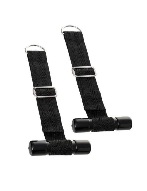 Anonymo hand clamps, polyester, silver, 23 cm