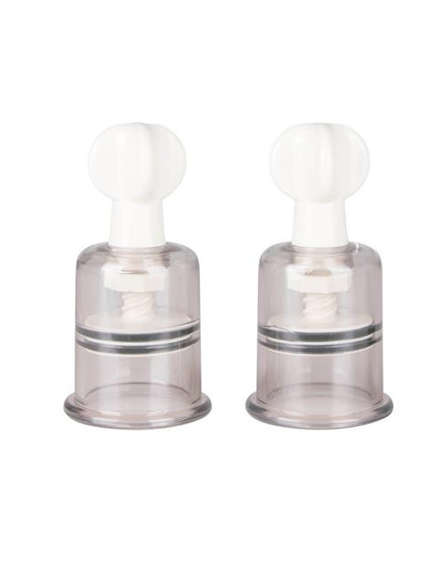 EasyToys Pompka do stymulacji sutków i łechtaczki Medium 2 szt.