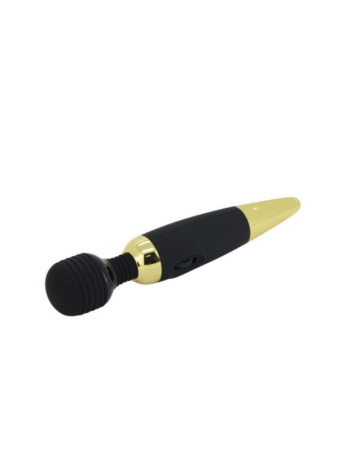 Pretty Love Power Wand Gold - Potężny wibrator wand w kolorze złota