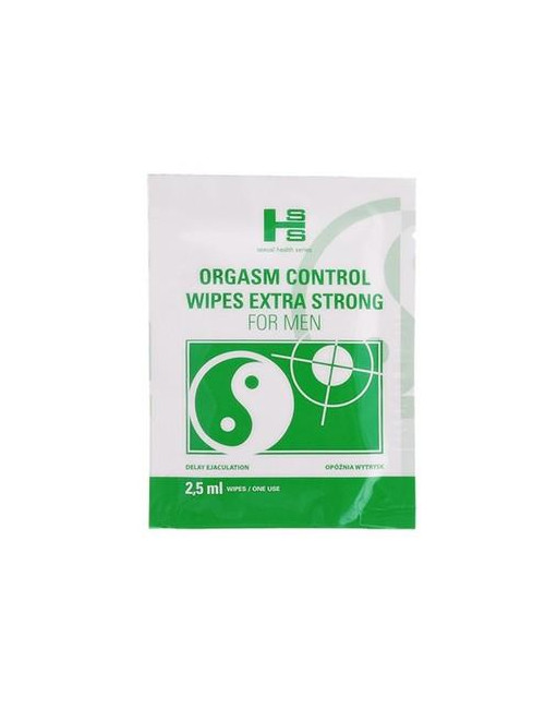 Supl.diety-Orgasm Control Wipes 6szt.