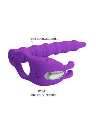 PRETTY LOVE - Blackney purple, 7 vibration functions Memory function