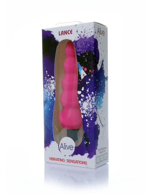 Plug/vibr-Wibrator - Lance.Plug.Vibrator.Medical Silc.Pink