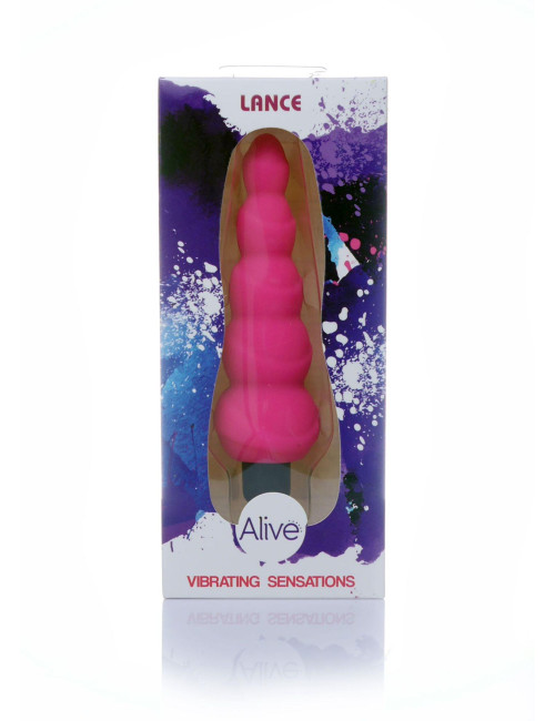Plug/vibr-Wibrator - Lance.Plug.Vibrator.Medical Silc.Pink