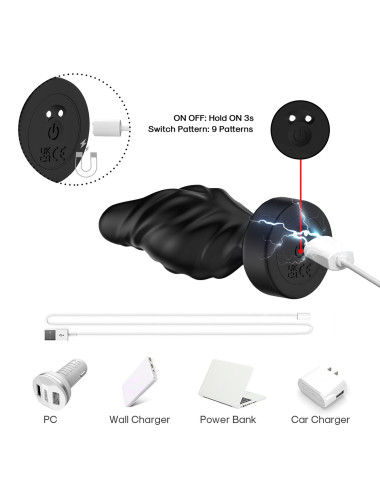 Limonster black, 9 vibration functions