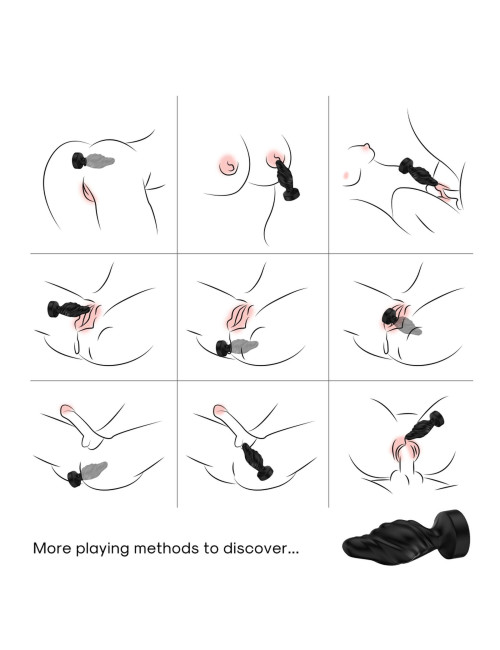 Limonster black, 9 vibration functions
