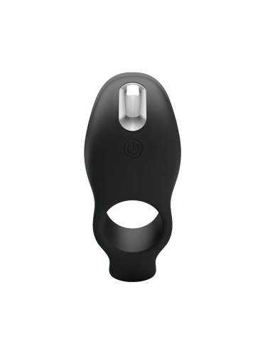 PRETTY LOVE - Vibration Penis Sleeve 7 FUNCTIONS BLACK