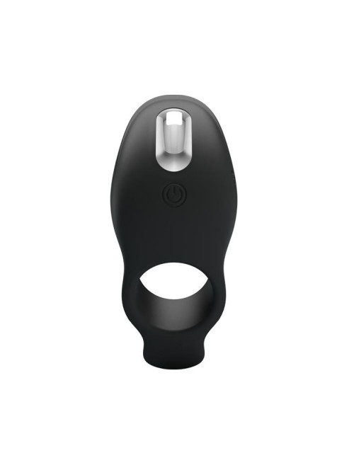 Nakładka na penis Pretty Love z 7 funkcjami wibracji Black