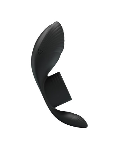 PRETTY LOVE - Vibration Penis Sleeve 7 FUNCTIONS BLACK