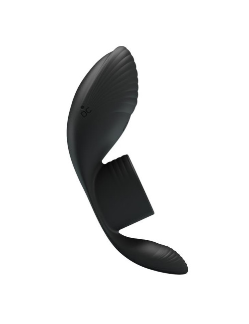 Nakładka na penis Pretty Love z 7 funkcjami wibracji Black