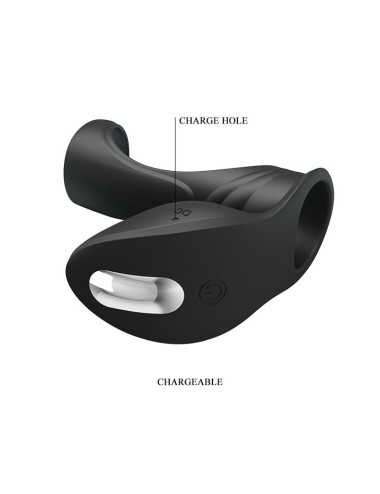 PRETTY LOVE -VIBRATION PENIS SLEEVE II, 7 vibration functions Memory function