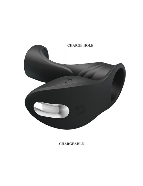 PRETTY LOVE -VIBRATION PENIS SLEEVE II, 7 vibration functions Memory function
