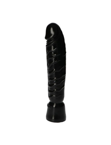 Realistyczny Dildo w włoskim stylu 21,5 cm Czarny – Zabawki erotyczne