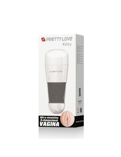 PRETTY LOVE KITTY - Realistyczny Masturbator Waginy - Zabawki dla dorosłych