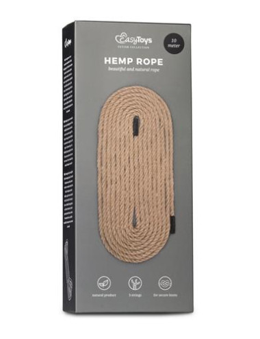 Wiązania-Hemp Bondage Rope 10M