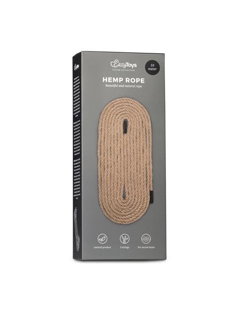 Wiązania-Hemp Bondage Rope 10M