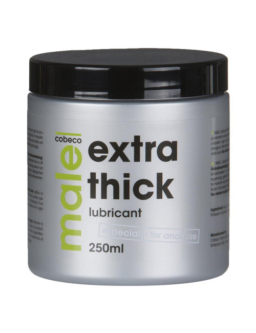 Cobeco Male Lubricant Extra Thick 250ml – Gęsty lubrykant na bazie wody