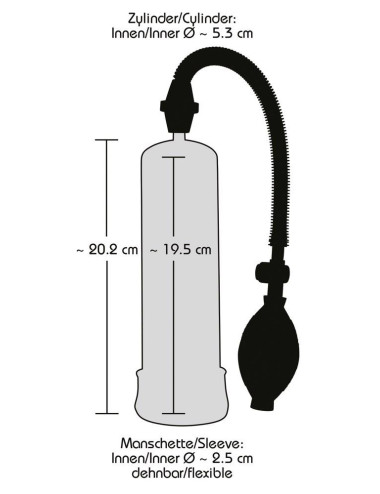 Bang Bang Penis Pump black