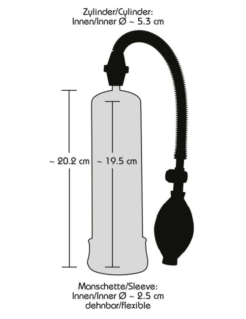 Bang Bang Penis Pump black