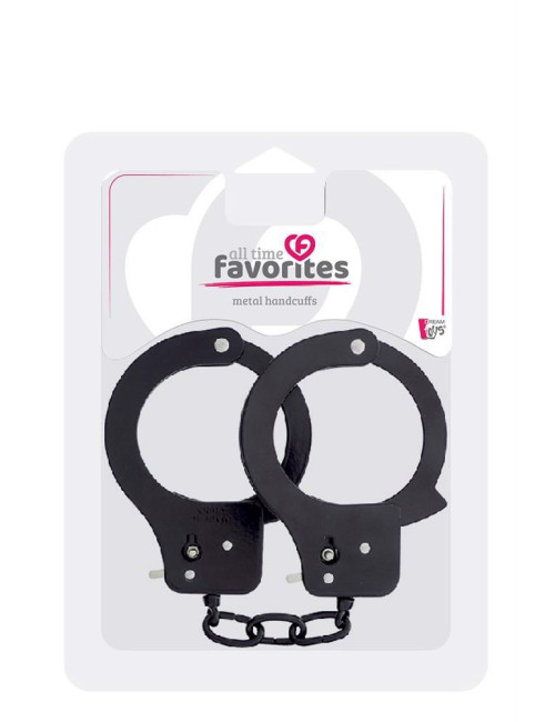 ALL TIME FAVORITES METAL CUFFS – Kajdanki BDSM ze Stali, Zabawki Dla Dorosłych, Bezpieczne i Wygodne