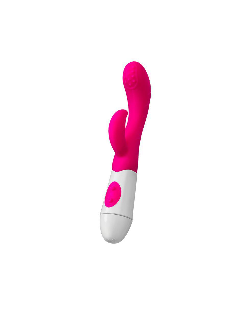 A-Toys Różowy Wibrator Nessy z Stymulatorem Łechtaczki