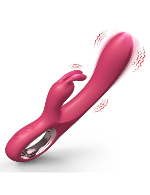 Króliczek Pink Wibrator - Zabawki, Wibratory, Króliczki, silikonowy, wodoodporny