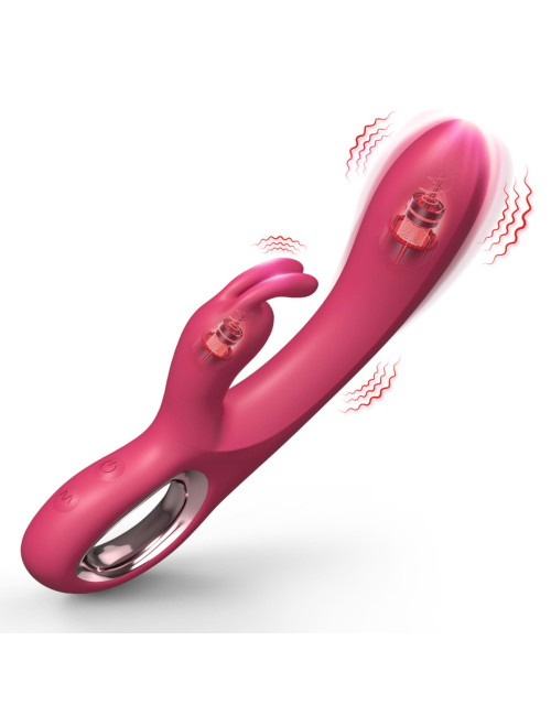 Króliczek Pink Wibrator - Zabawki, Wibratory, Króliczki, silikonowy, wodoodporny