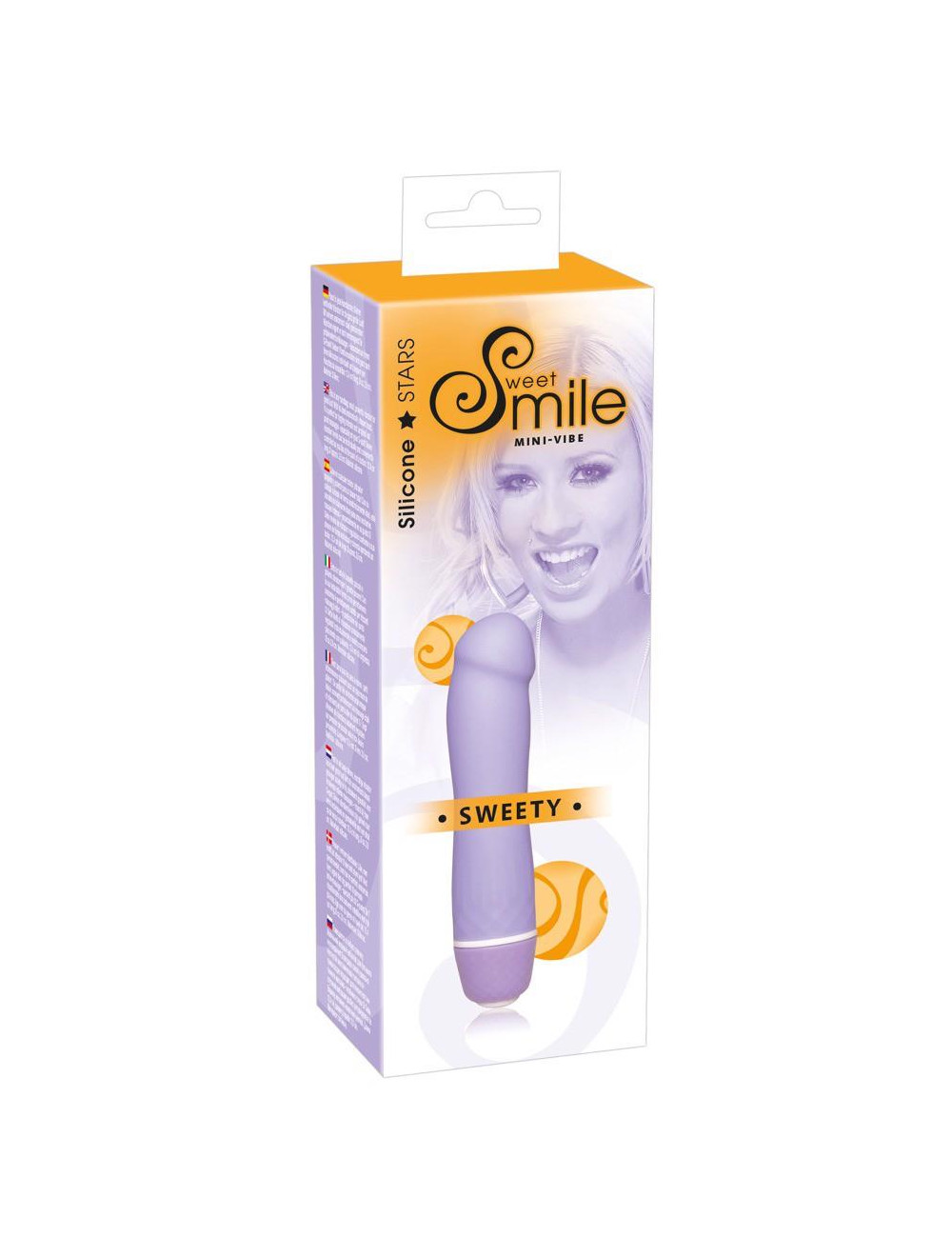 Sweet Smile Mini Silikonowy Wibrator Penis