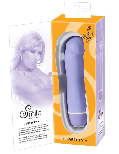 Sweet Smile Mini Silikonowy Wibrator Penis