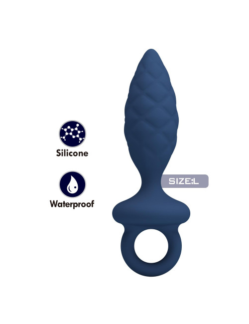 MR. PLAY Butt Plug with Loop – Size L