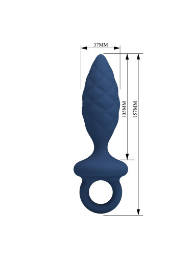 MR. PLAY Butt Plug with Loop – Size L