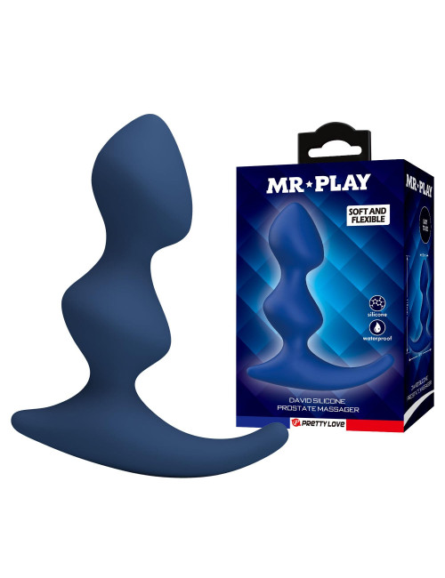 Mr. Play David Silicone Prostate Massager