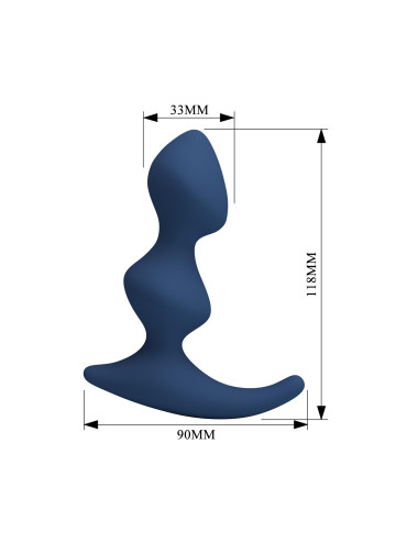 Mr. Play David Silicone Prostate Massager