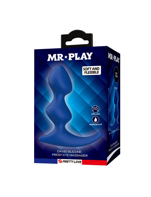 Mr. Play David Silicone Prostate Massager