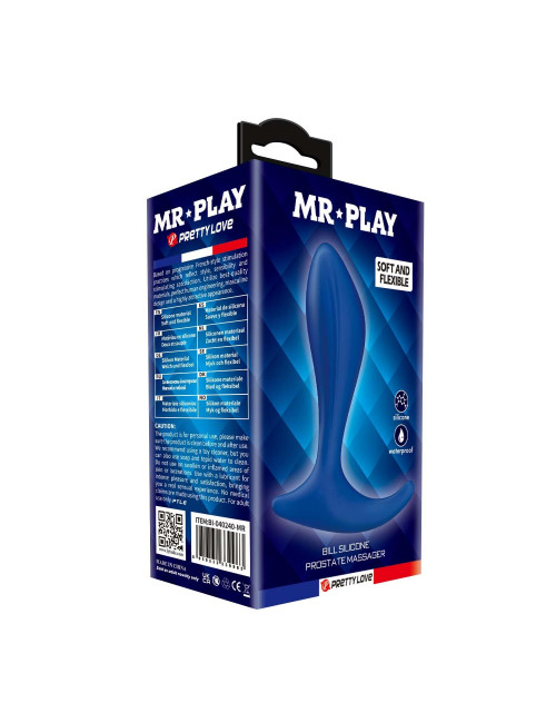 Mr. Play Silikonowy Masażer Prostaty Bill
