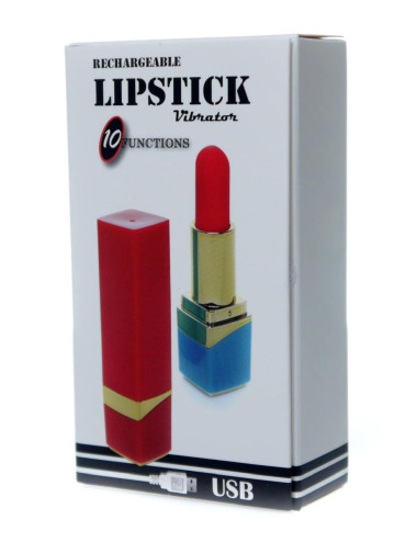 Stymulator-Lipstick Vibrator - Red