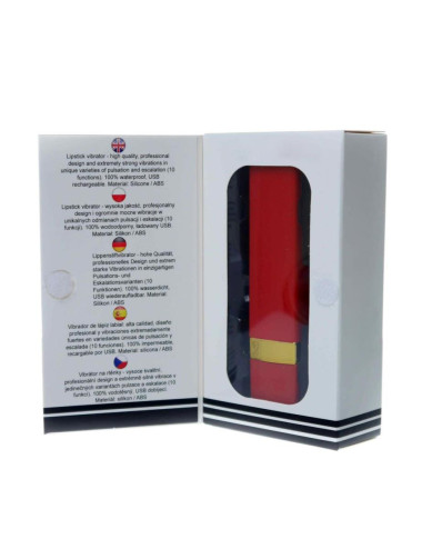 Stymulator-Lipstick Vibrator - Red