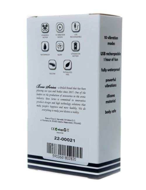 B-Series Magic Lipstick Mini Wibrator Czerwony