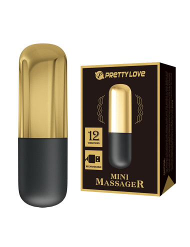 PRETTY LOVE MINI MASAŻER – 12 Funkcji, Wibratory, Zabawki, Mini