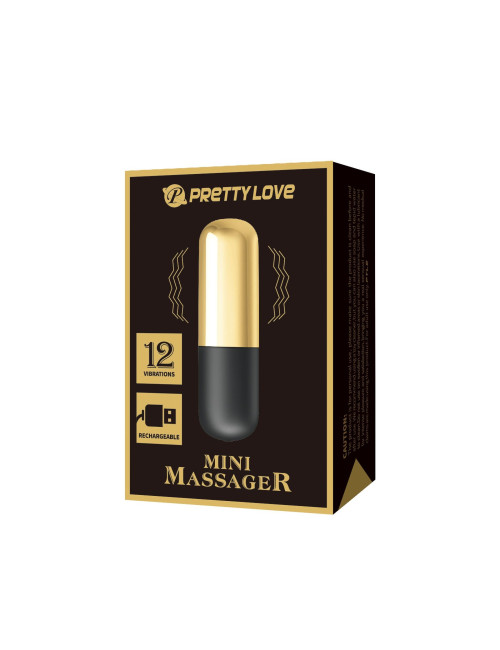 PRETTY LOVE MINI MASAŻER – 12 Funkcji, Wibratory, Zabawki, Mini
